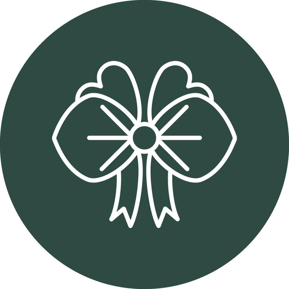 Ribbon Bow Vector Icon