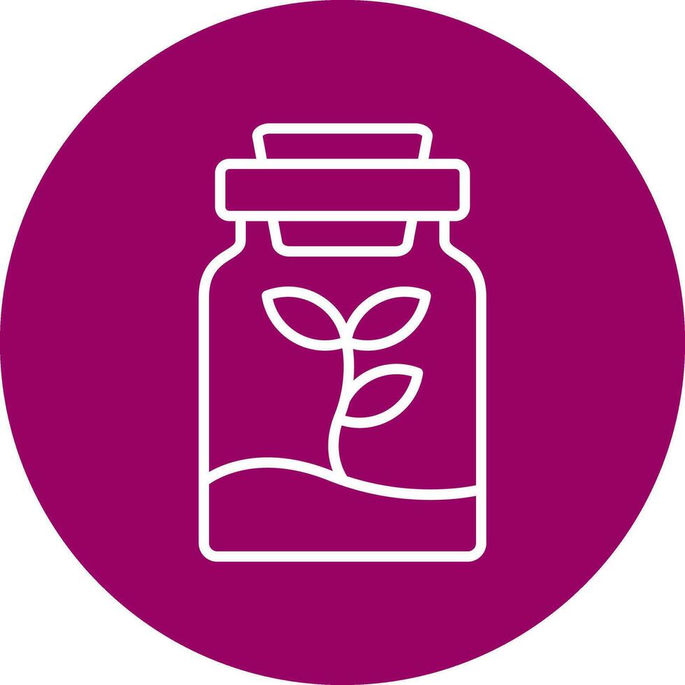 Florarium Vector Icon