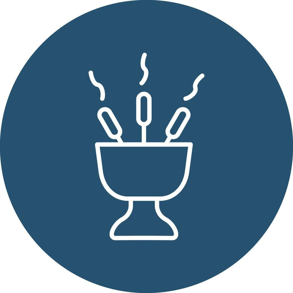 Incense Vector Icon