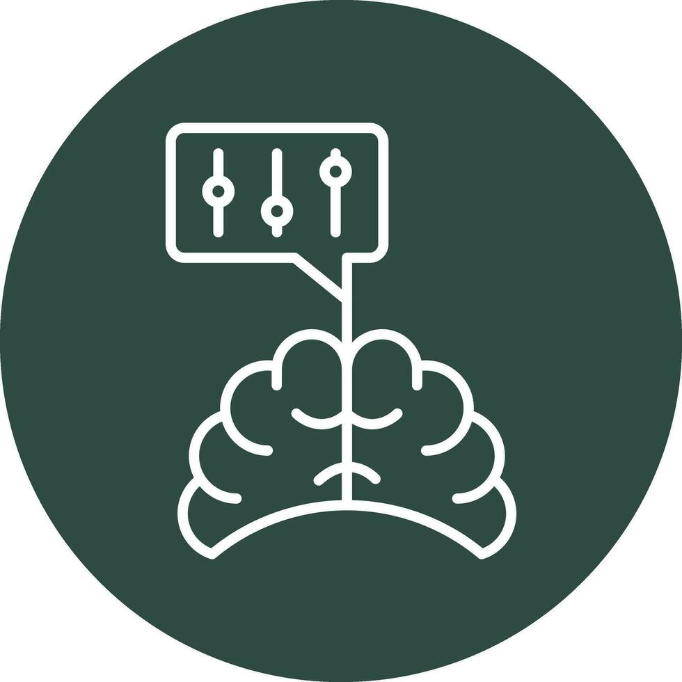 Mind Control Vector Icon