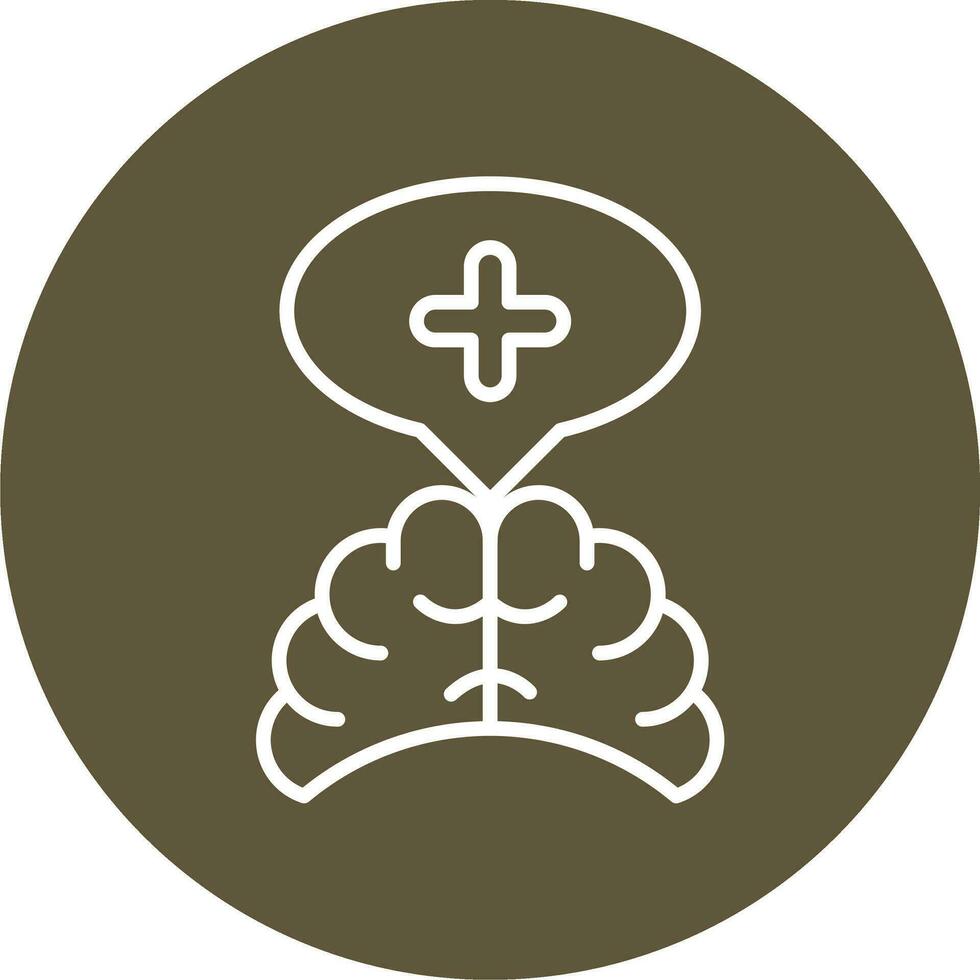 Positive Thinking Vector Icon
