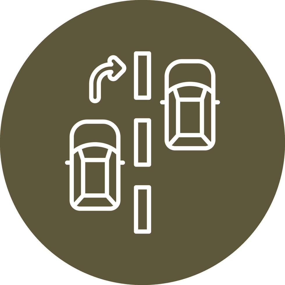 Overtake Vector Icon