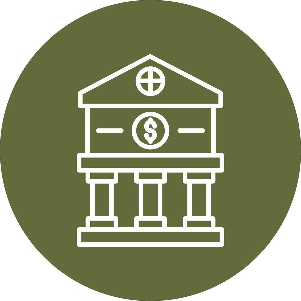 bank Vector Icon