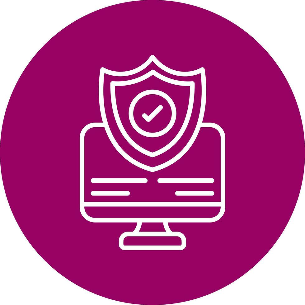 icono de vector de seguridad