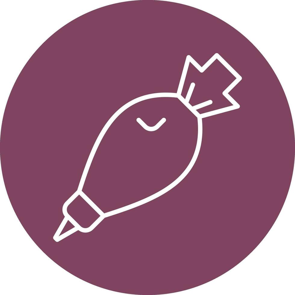 Pastry Bag Vector Icon