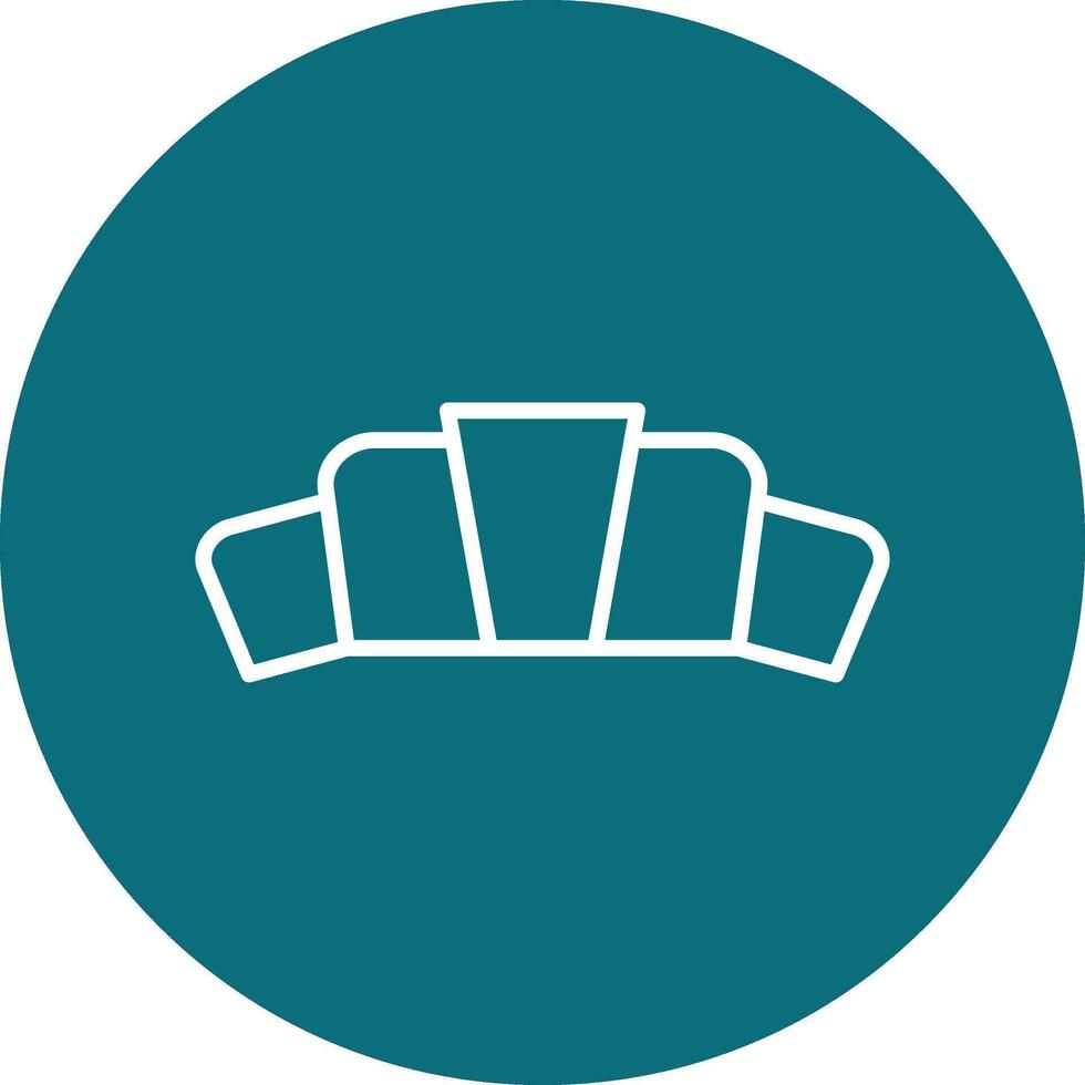 Croissant Vector Icon
