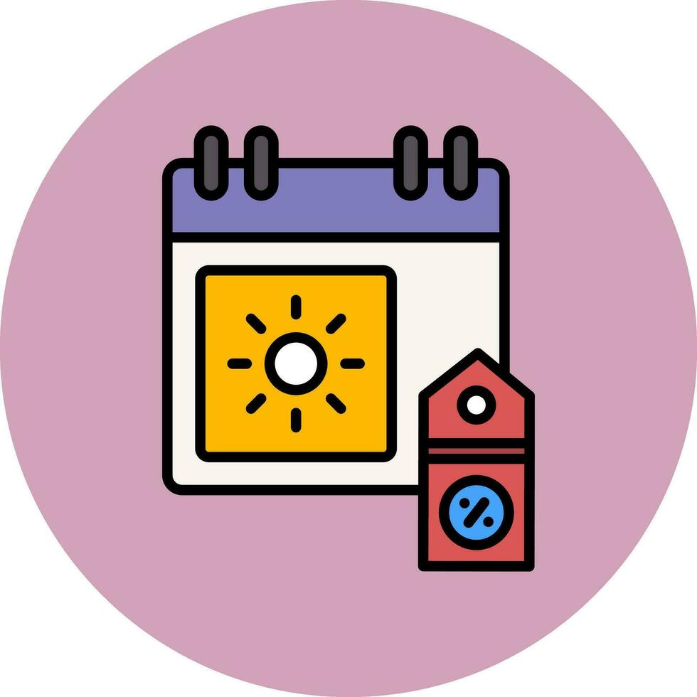 Summer Sale Vector Icon