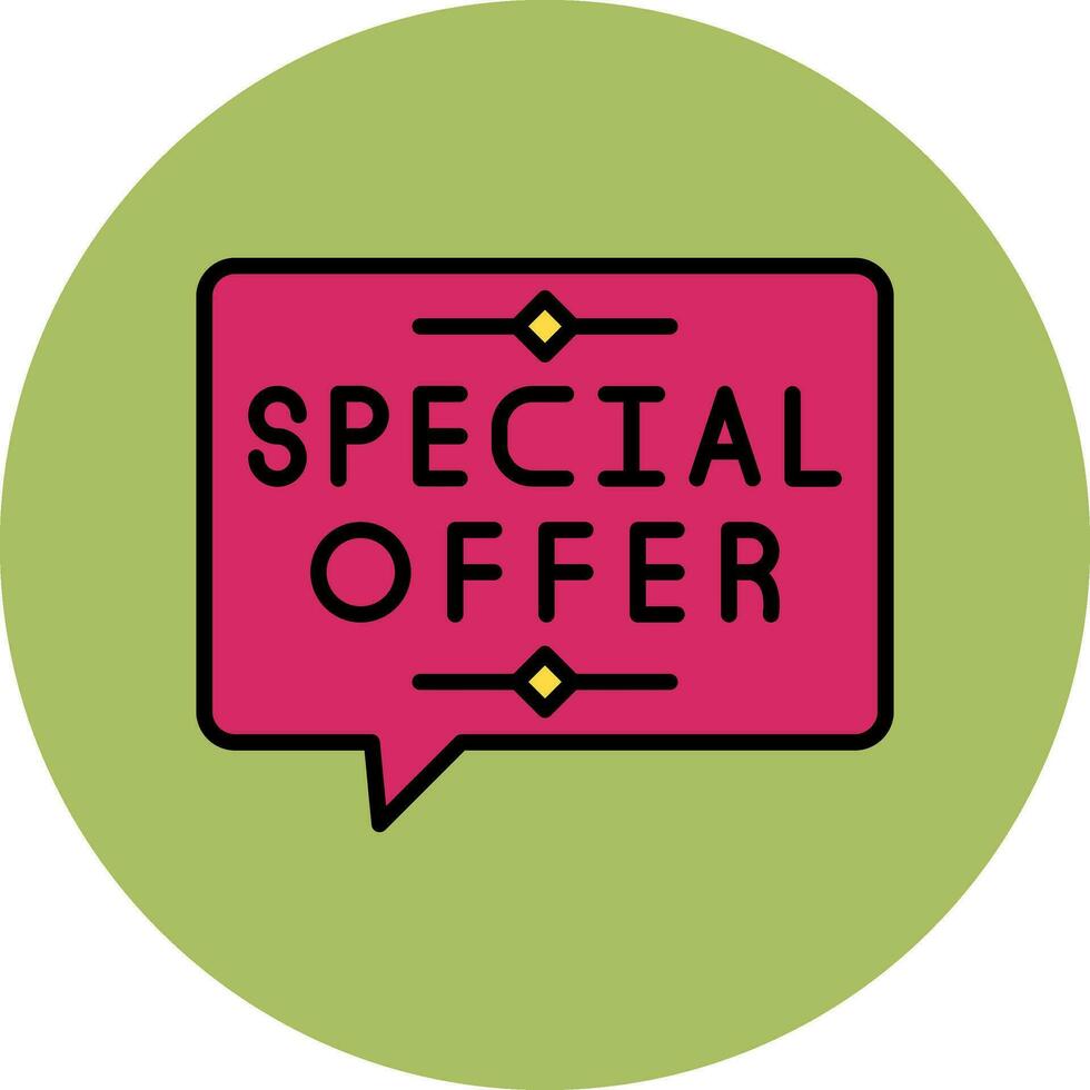 Special Offer Vector Icon