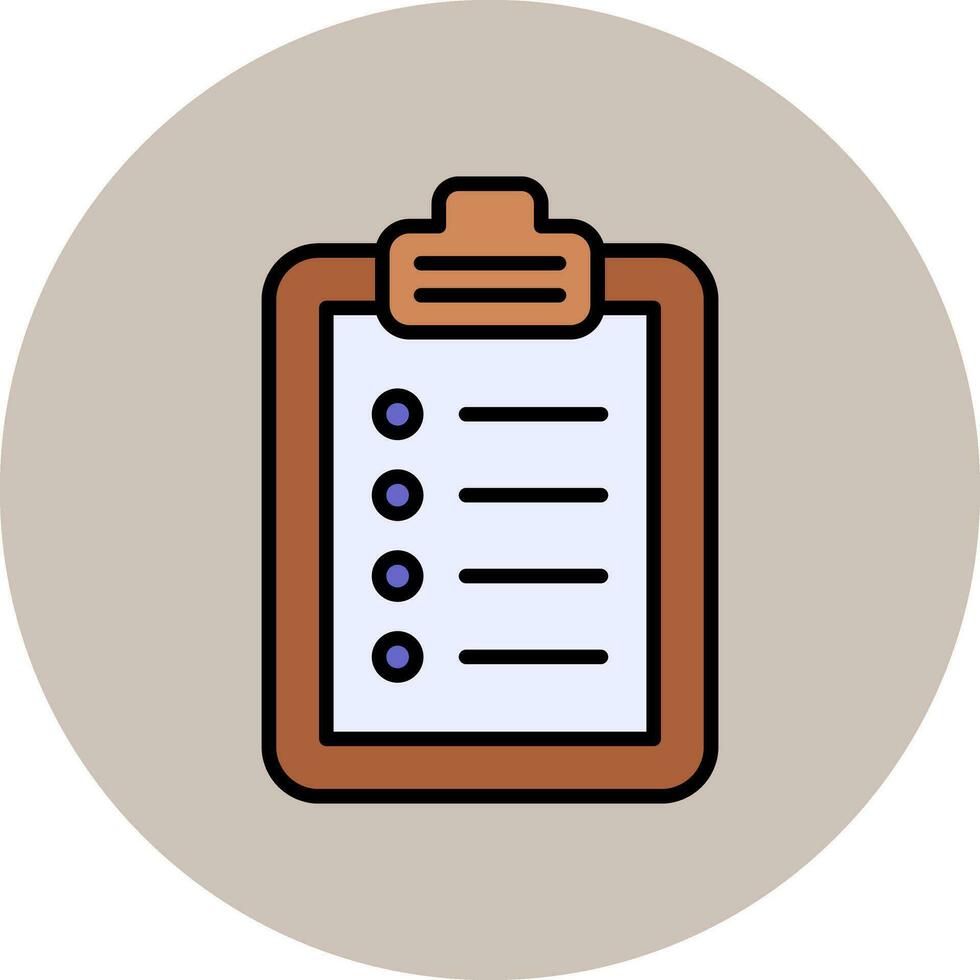 Checklist Vector Icon