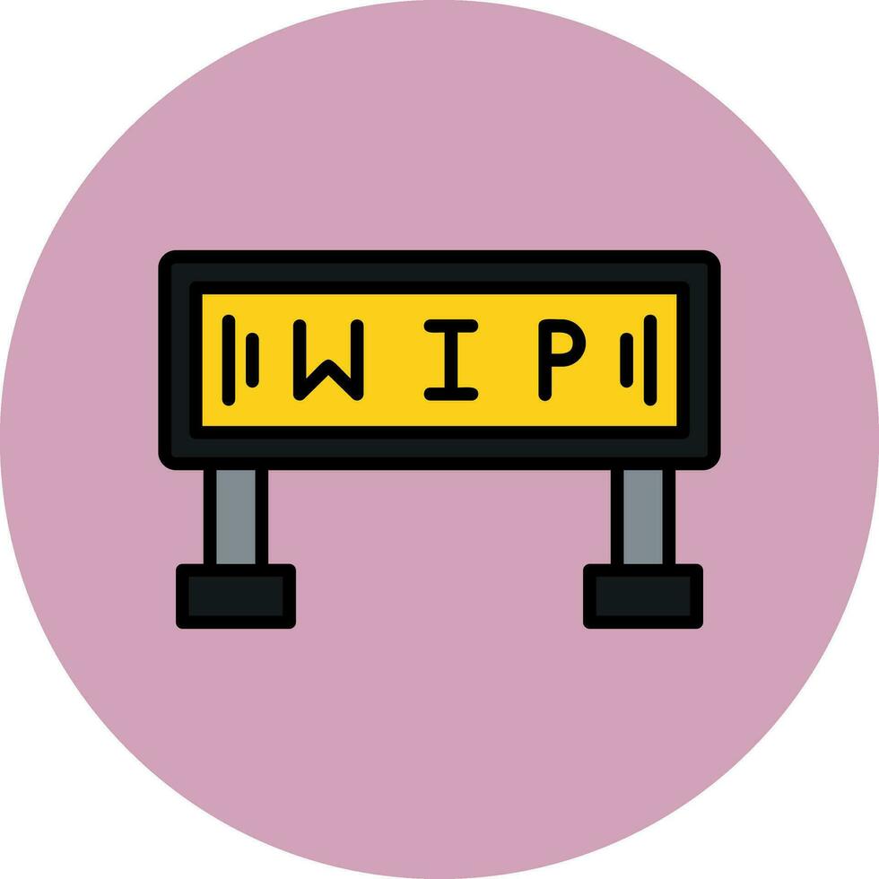 Wip Vector Icon