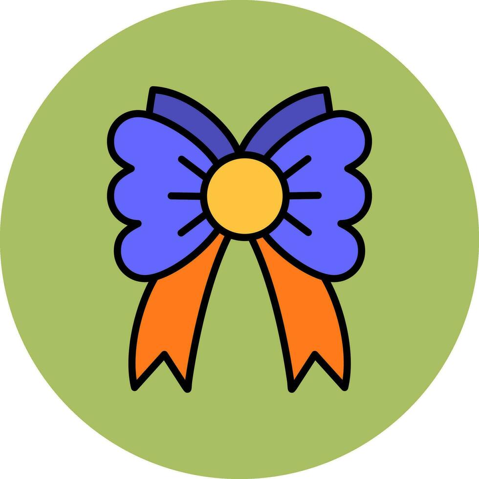 Ribbon Bow Vector Icon