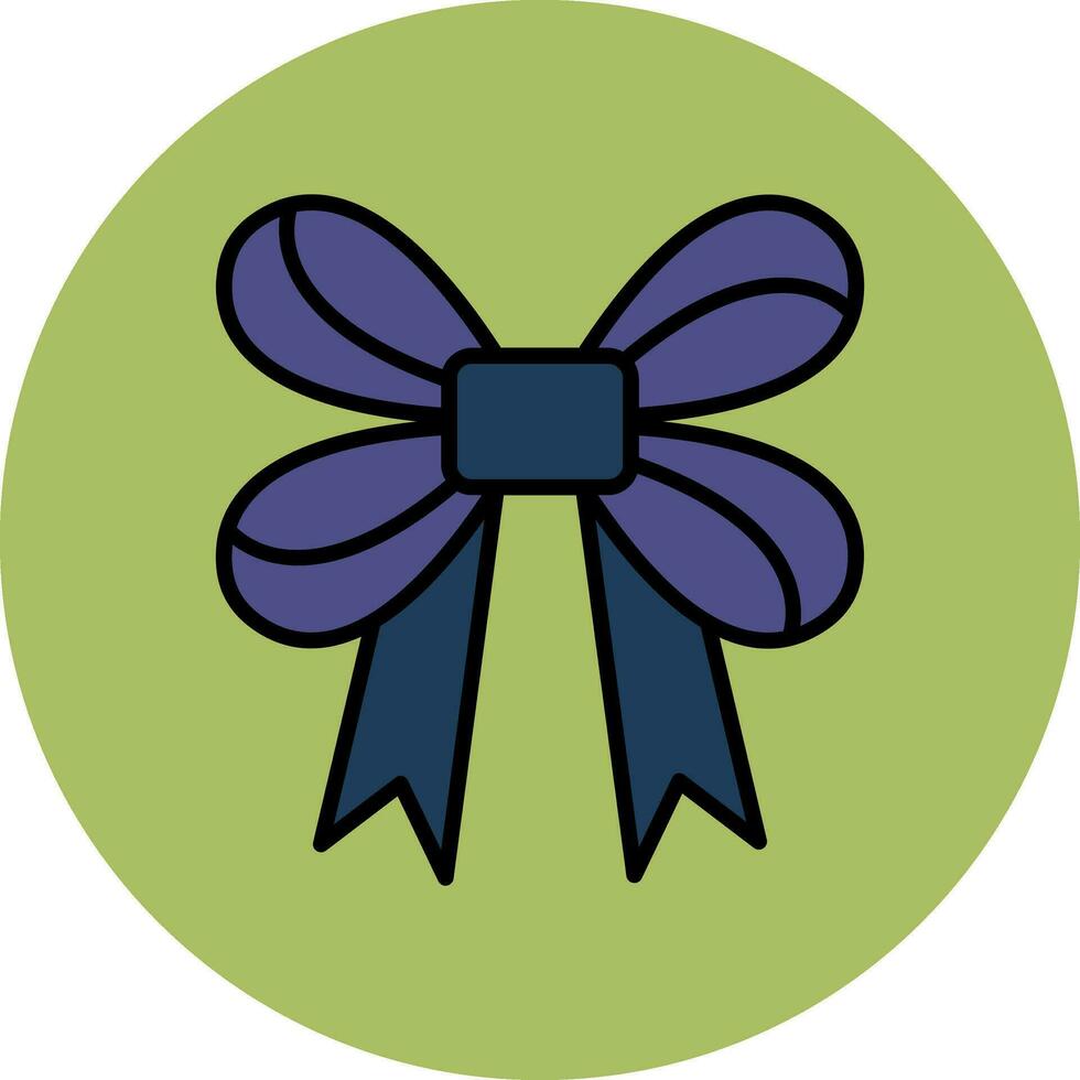 Ribbon Bow Vector Icon