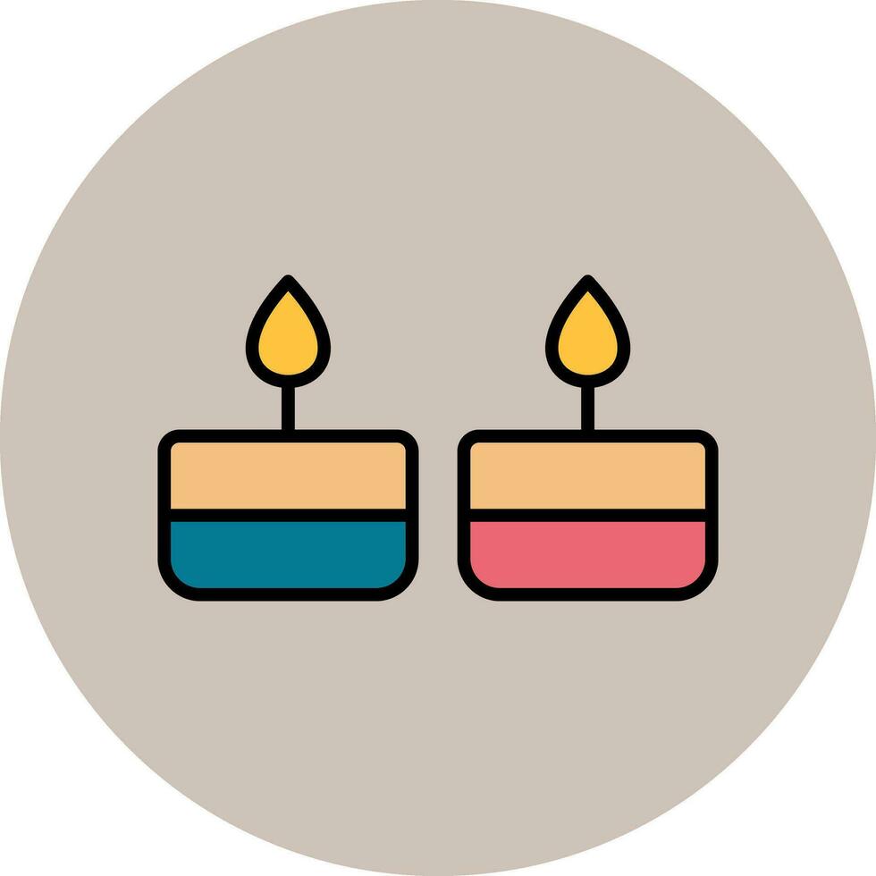 Candles Vector Icon