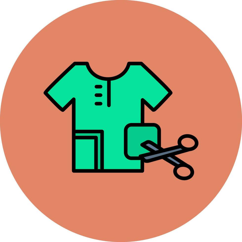 T Shirt Vector Icon