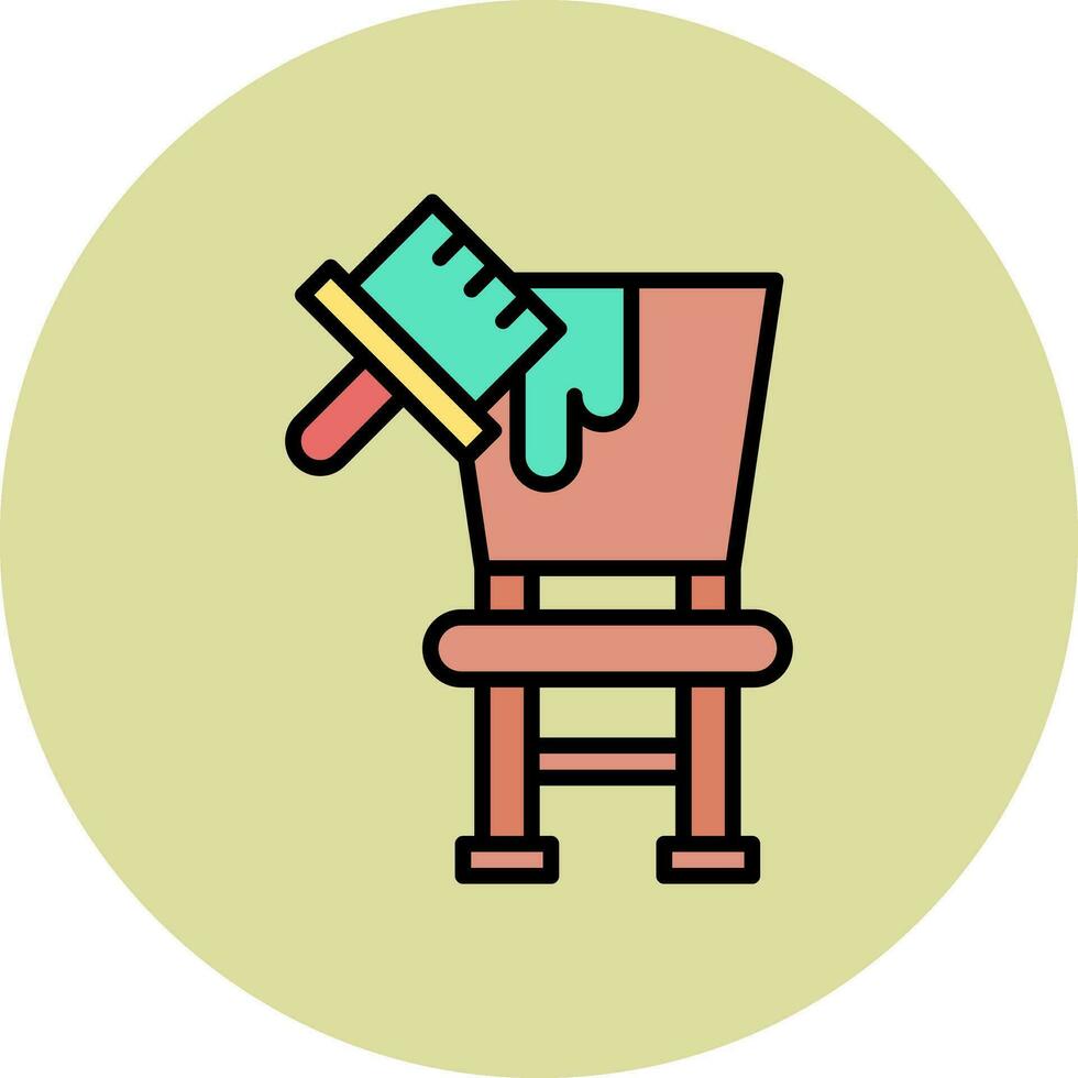 Repainting Vector Icon