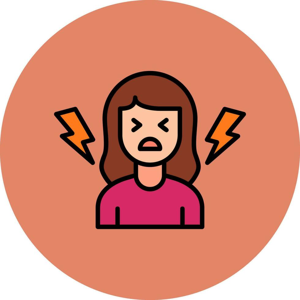 Suffer Vector Icon