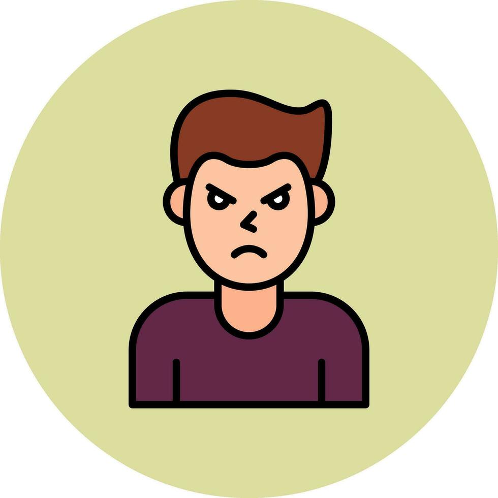 Angry Vector Icon