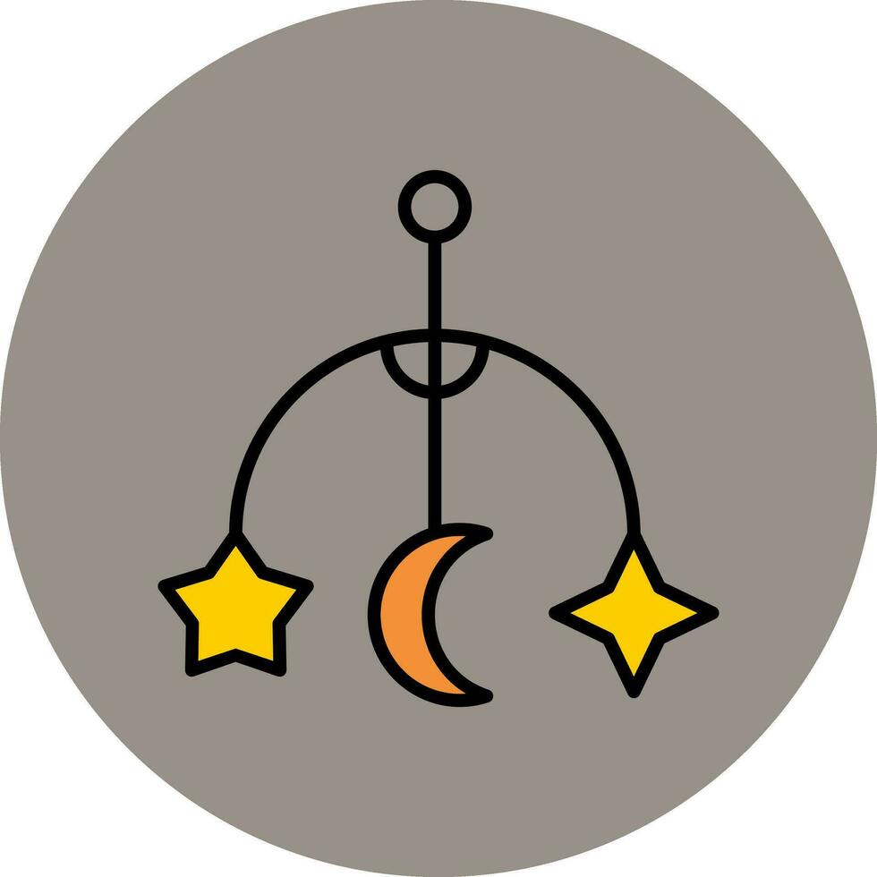 Crib Toy Vector Icon