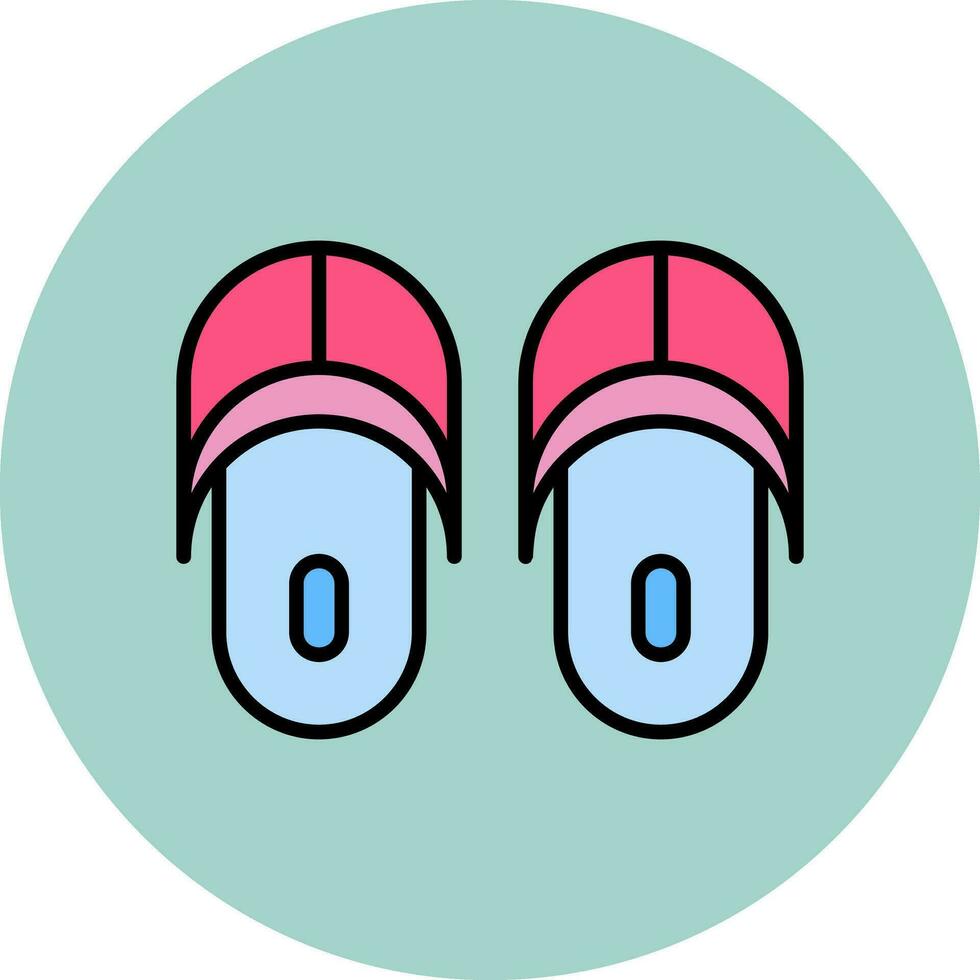 Slippers Vector Icon