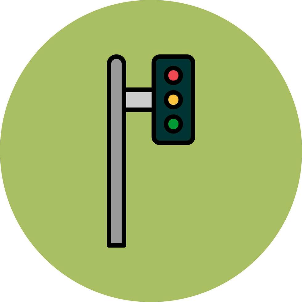 Traffic Light Vector Icon