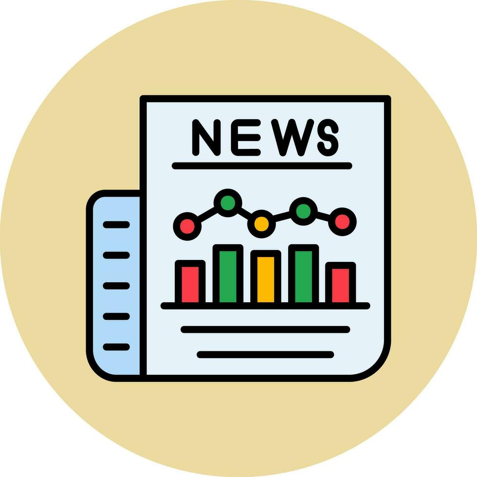 newspaper Vector Icon