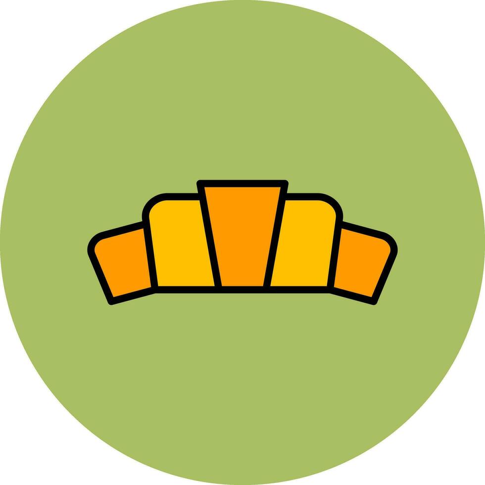 Croissant Vector Icon