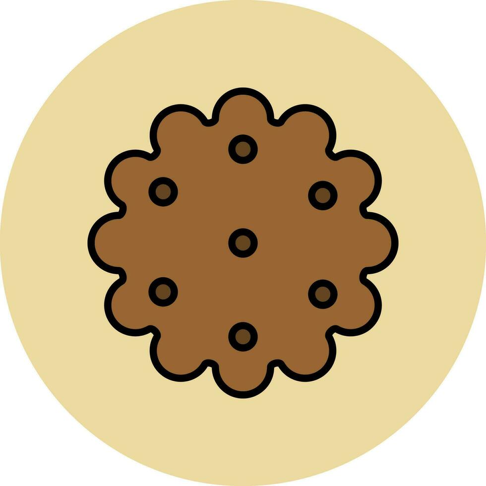 Cookie Vector Icon