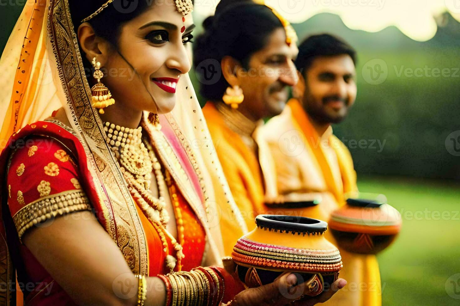 indian wedding photography in bangalore. AI-Generated photo