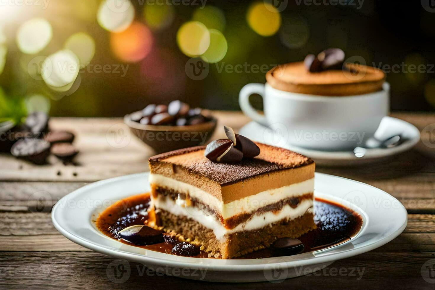 the best dessert in the world is a chocolate cake. AI-Generated photo
