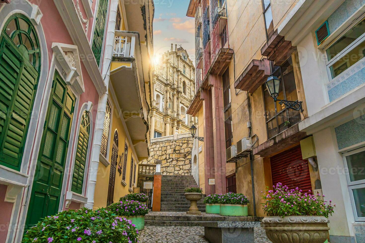 Ruins Of Saint Paul's Cathedral in Macau photo