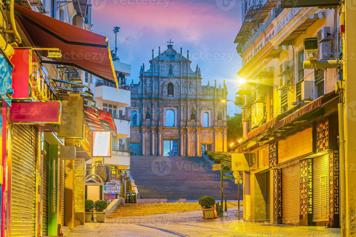 Ruins Of Saint Paul's Cathedral in Macau photo