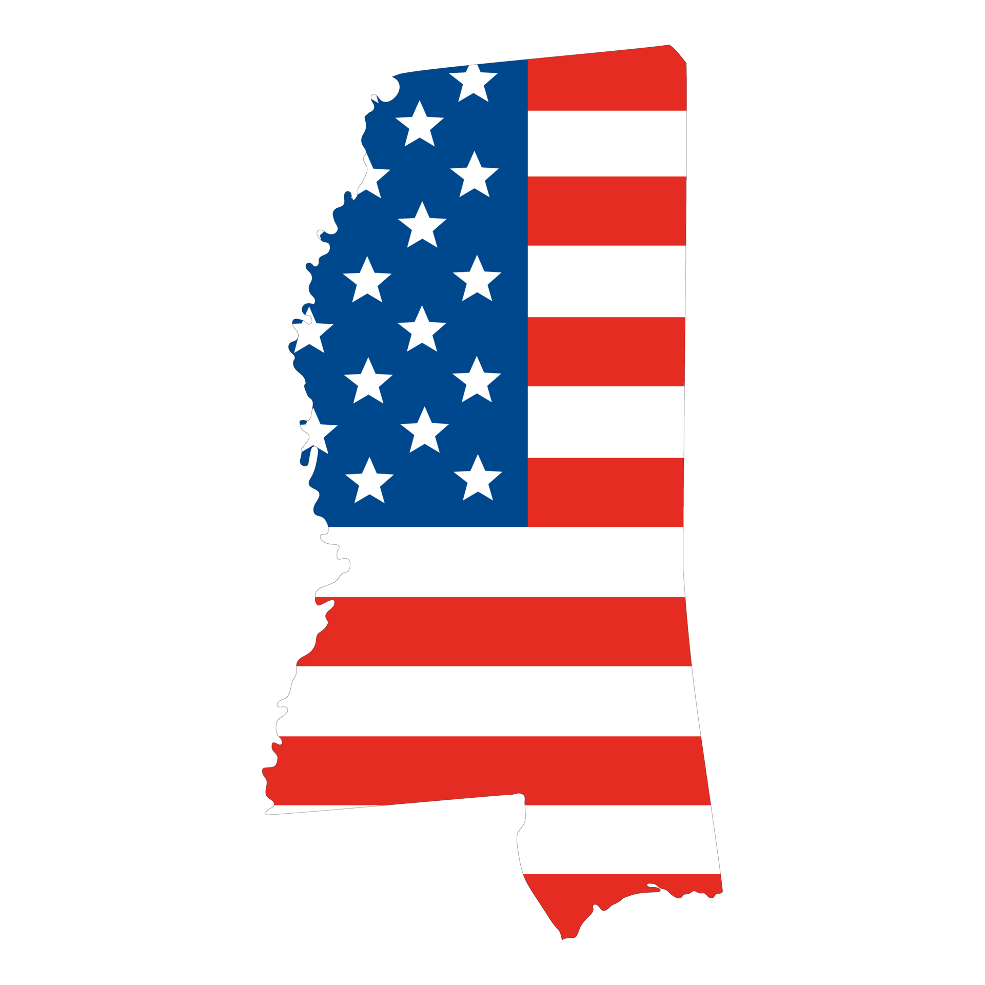 Map of Mississippi. Mississippi map. USA map 32159657 PNG