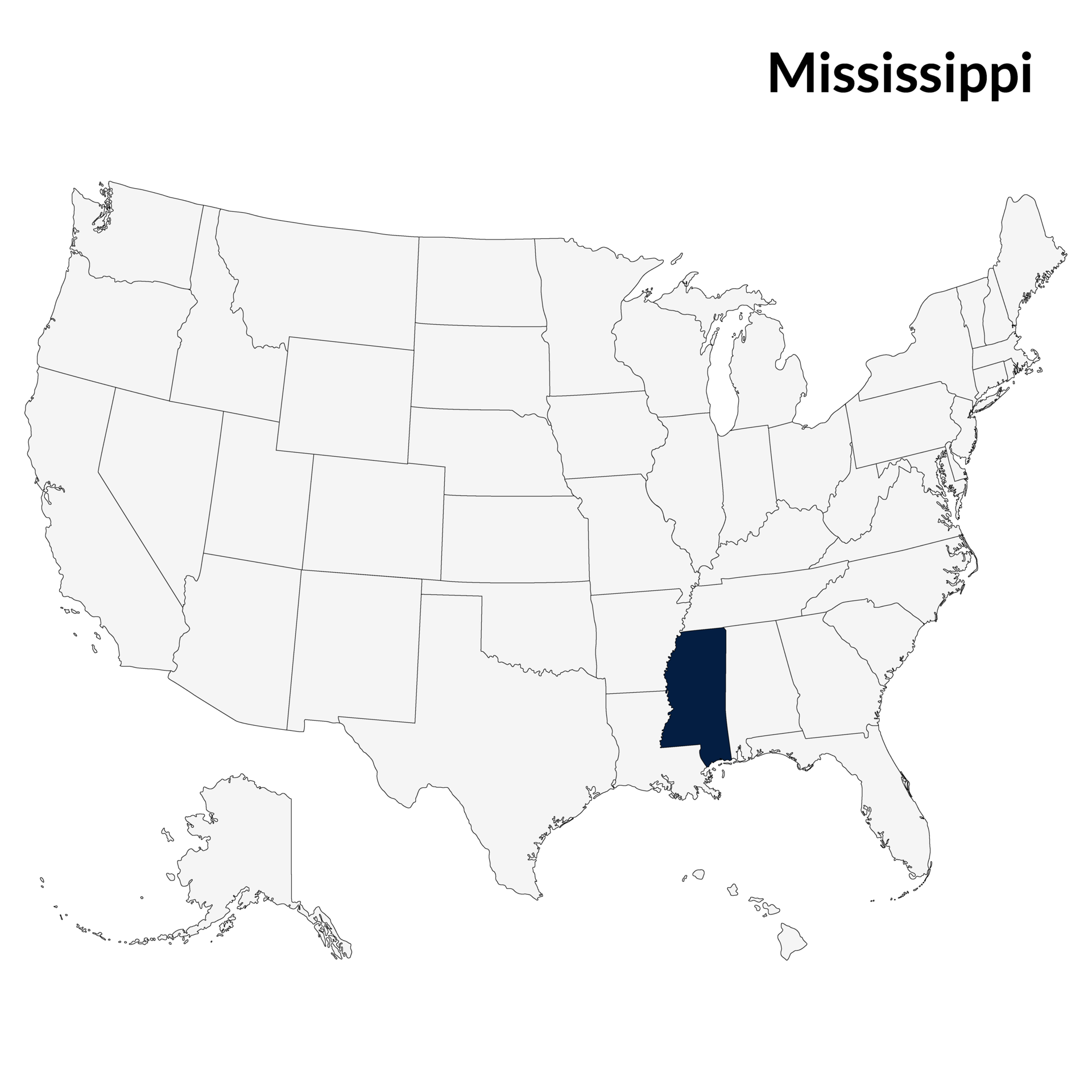 Map of Mississippi. Mississippi map. USA map 32159658 PNG