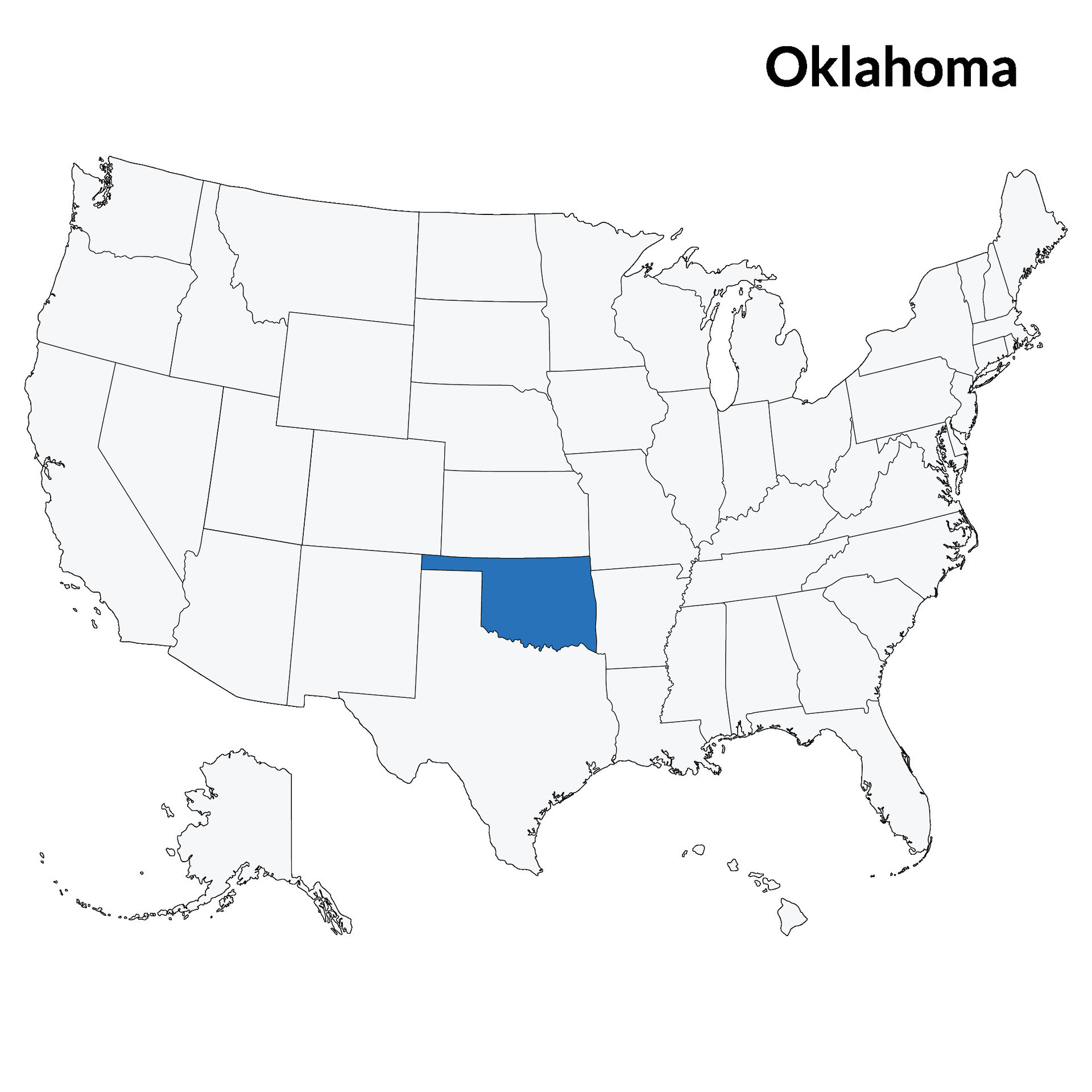 Map Of Oklahoma Oklahoma Map USA Map 32160035 Vector Art At Vecteezy Map Of Oklahoma Oklahoma Map Usa Map Vector 