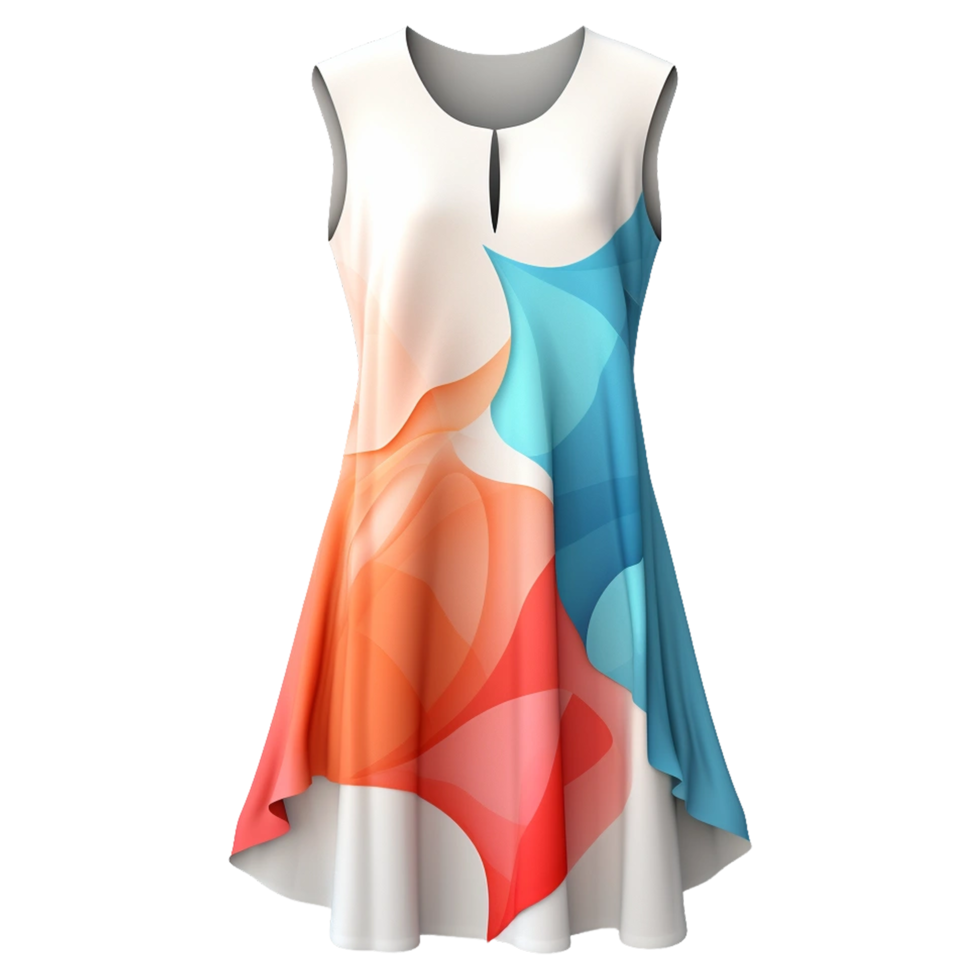 Summer Beach Dress ai generated 32160116 PNG