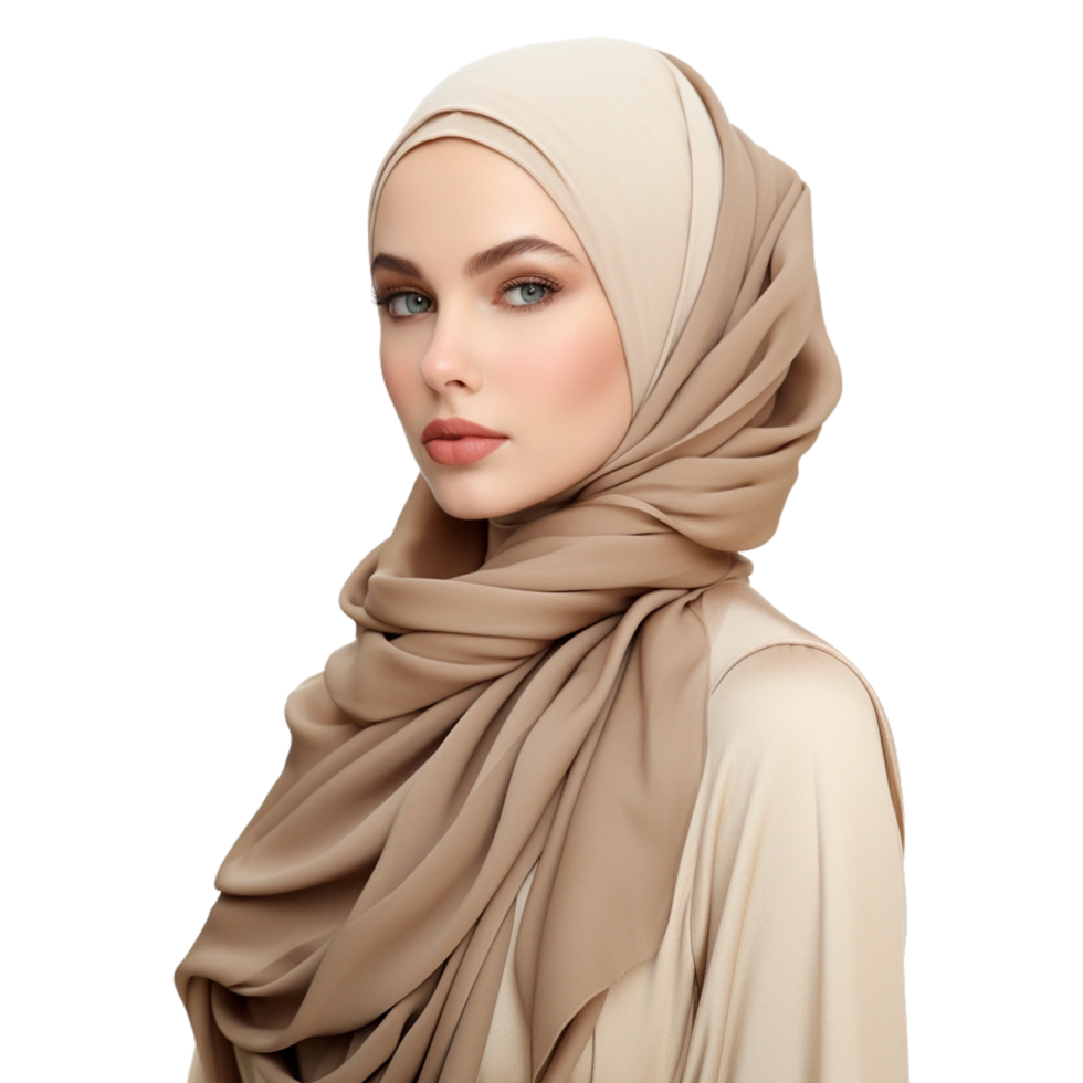 Hijab Headgear Burqa Neck Modesty  ai generative png