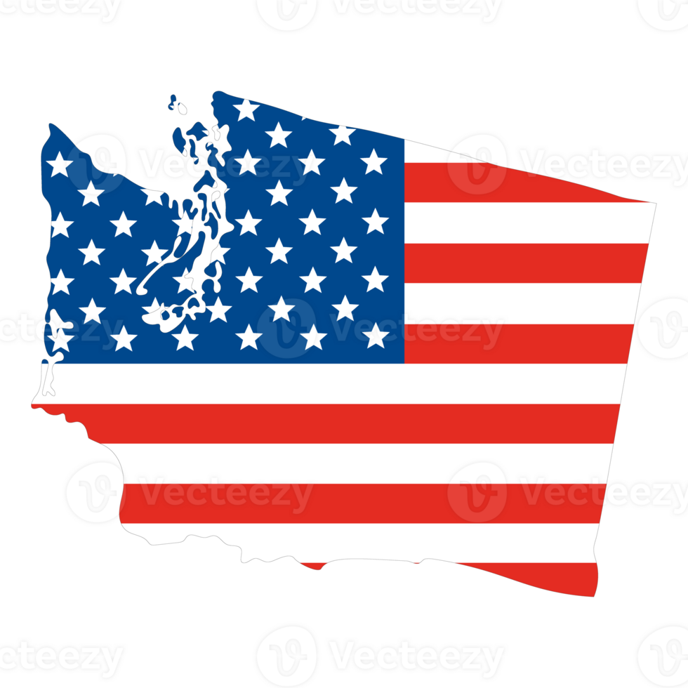 Washington Map. Map of Washington. USA map png
