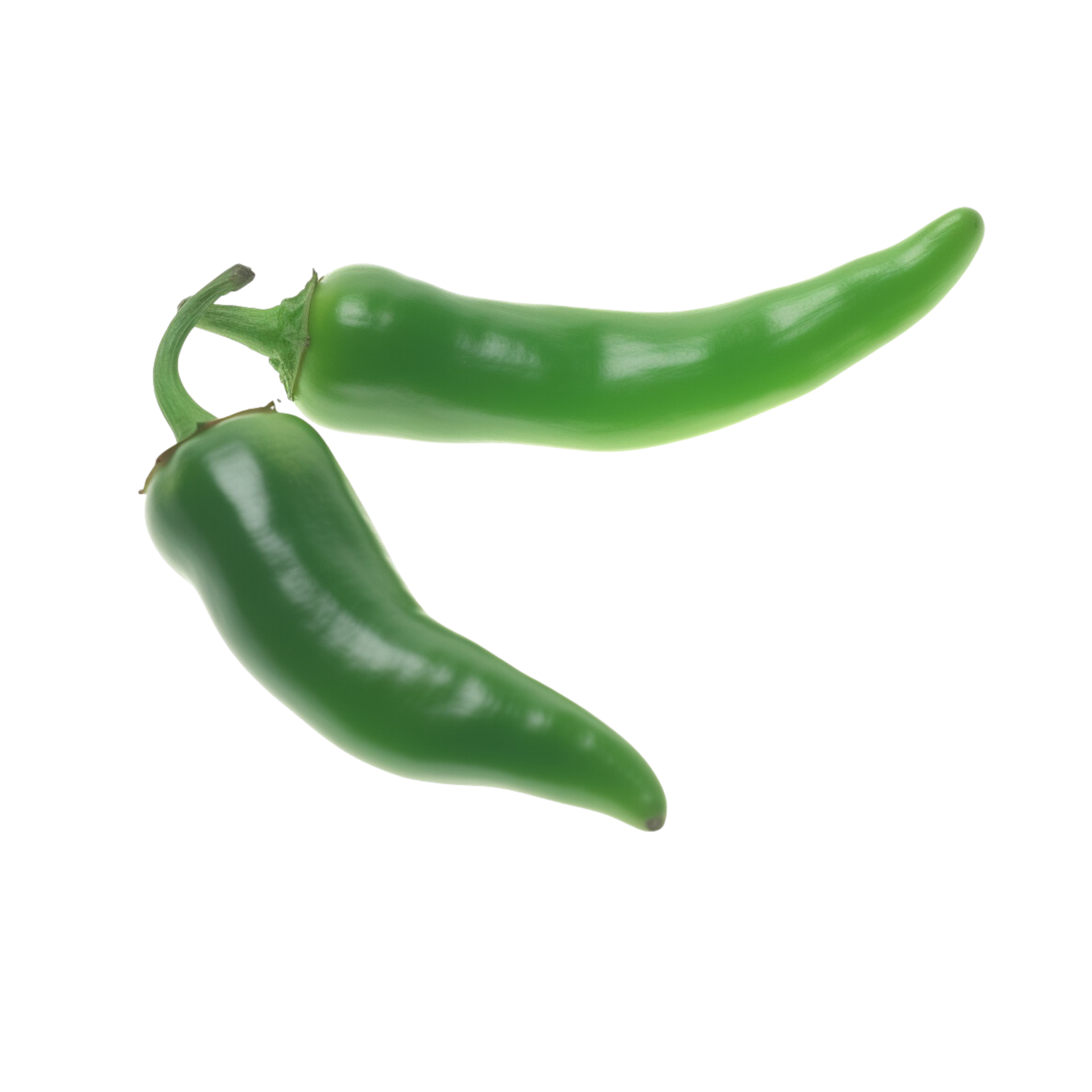 Green chili no background 32161110 PNG