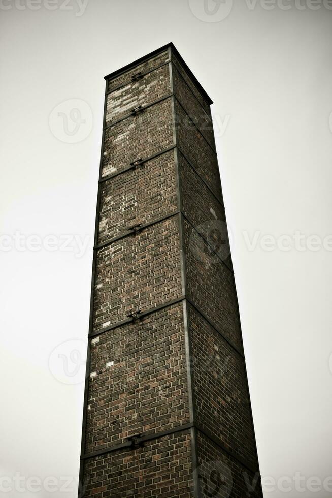 Eternal Remembrance Buchenwald Concentration Camp  Crematorium Chimneys photo