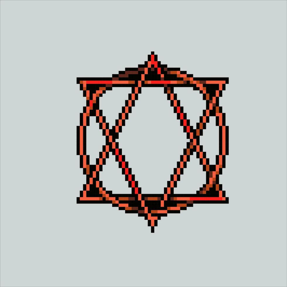 Pixel art illustration magic spell. Pixelated Magic spell. Magical witch wizard spell portal icon pixelated for the pixel art game and icon for website and video game. old school retro. vector