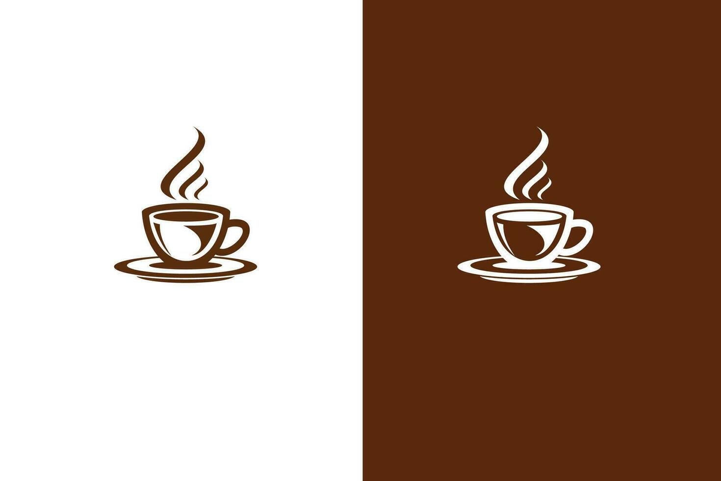 Coffee logo design vector