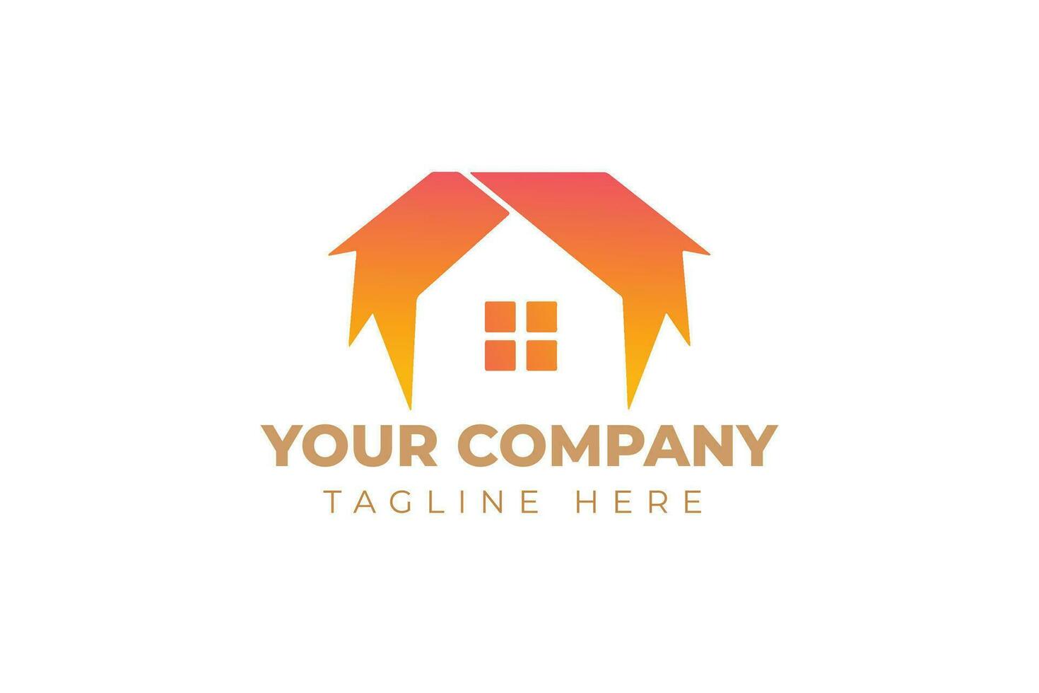 Real Esate logo design vector