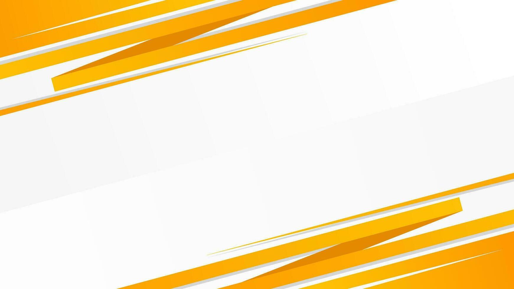 professional yellow gradient geometric corporate template background vector illustration with copy space
