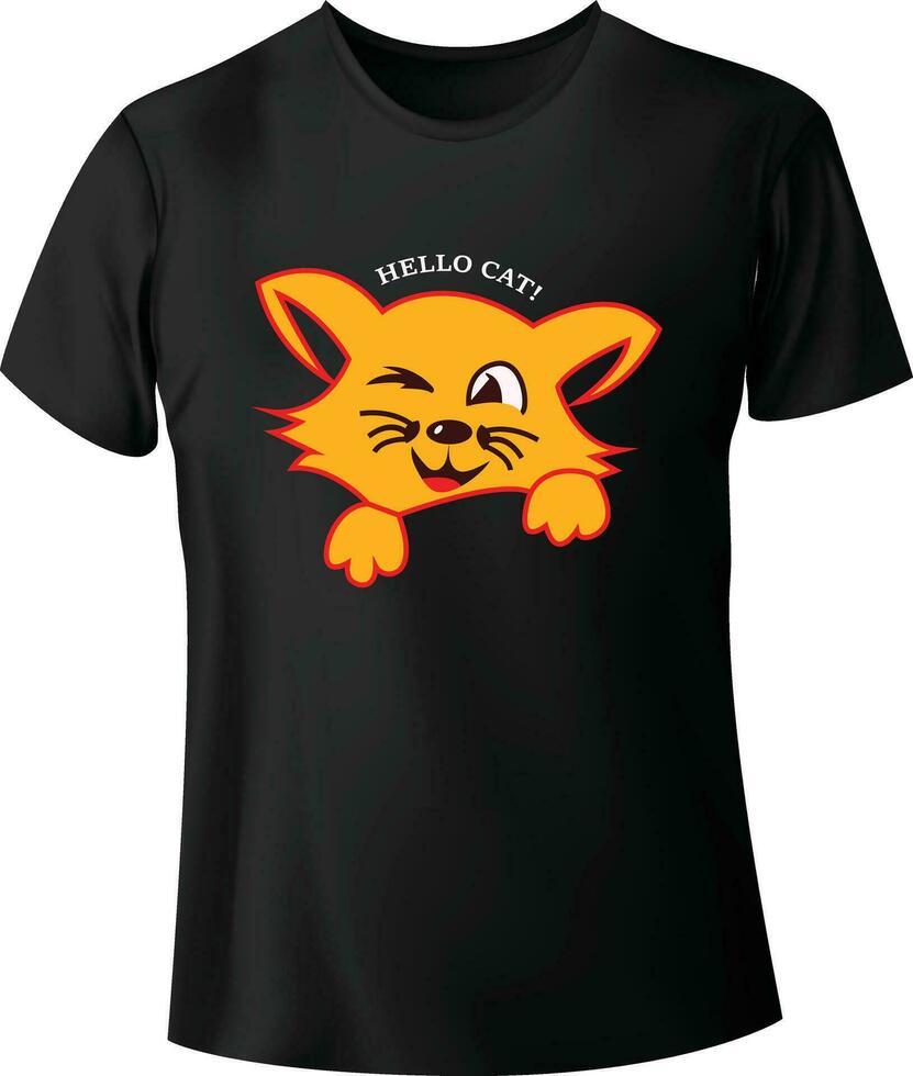 Pet t-shirt design vector template