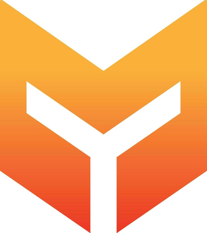 Letter M logo design vector