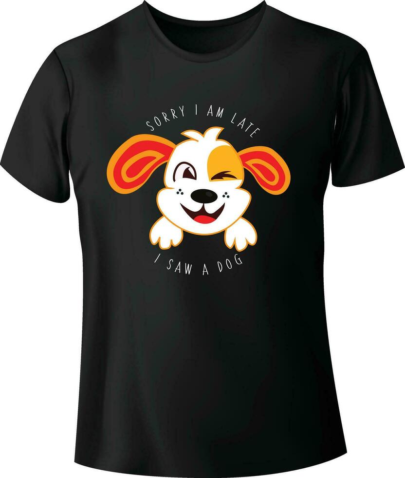 Pet t-shirt design vector template