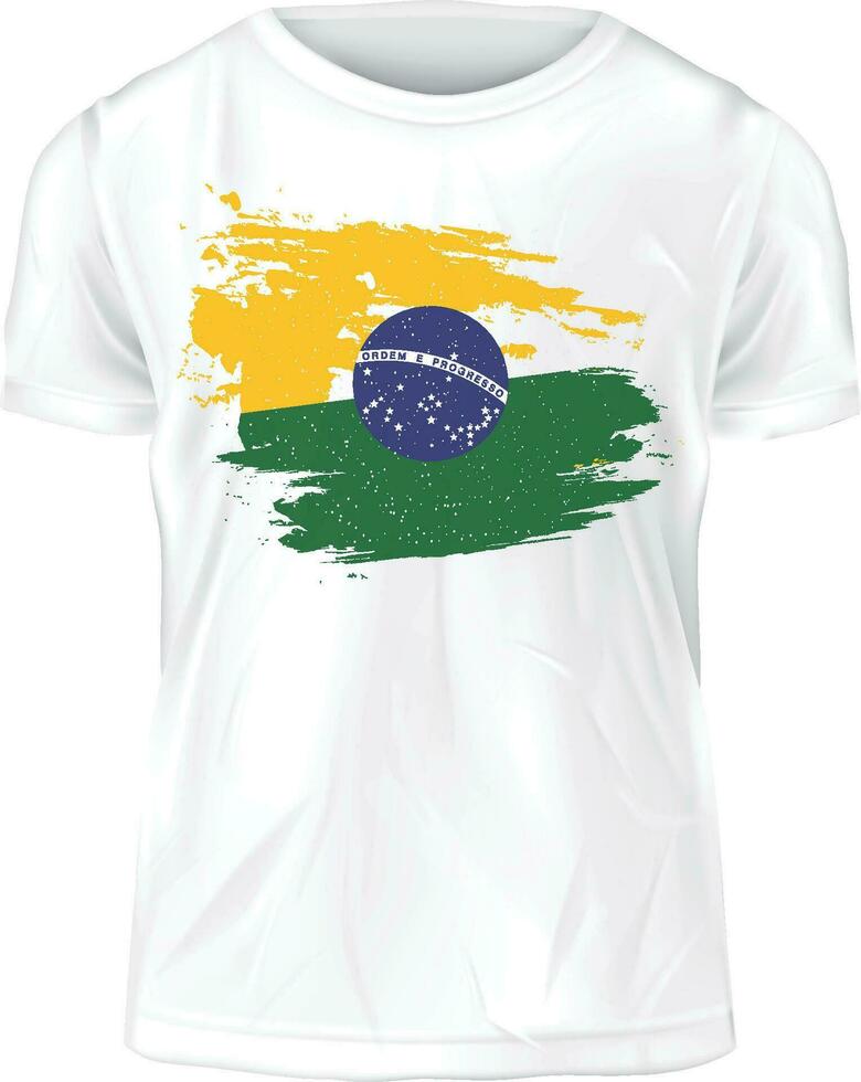 Professional Brazilian T-Shit design Vector