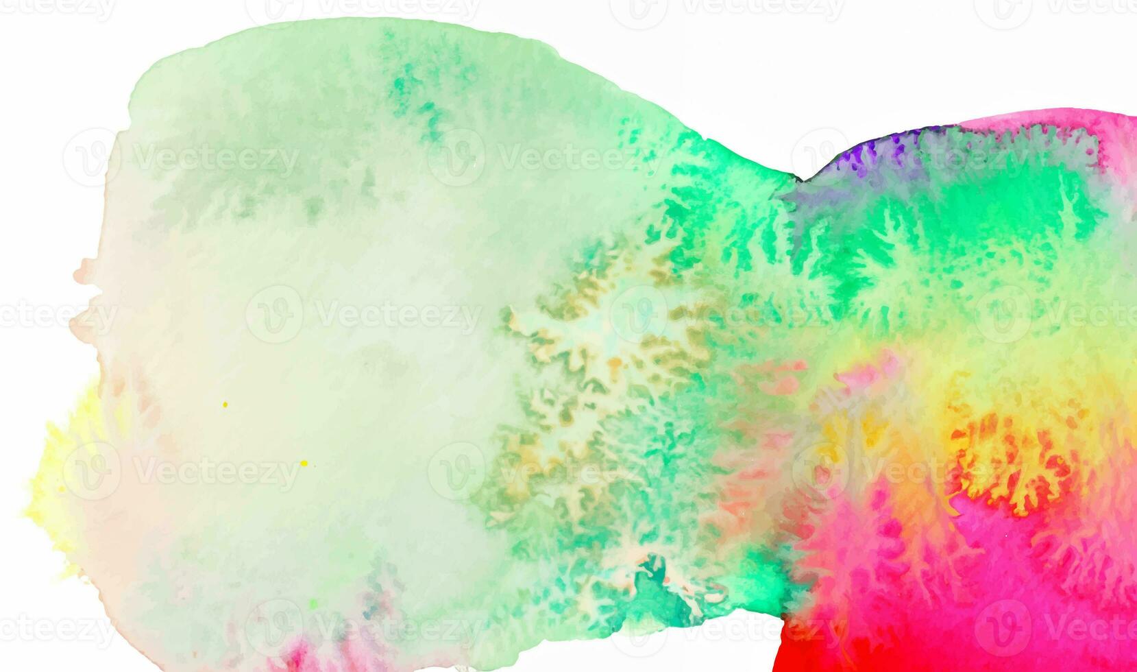 Isolated watercolor splatter stain colorful photo