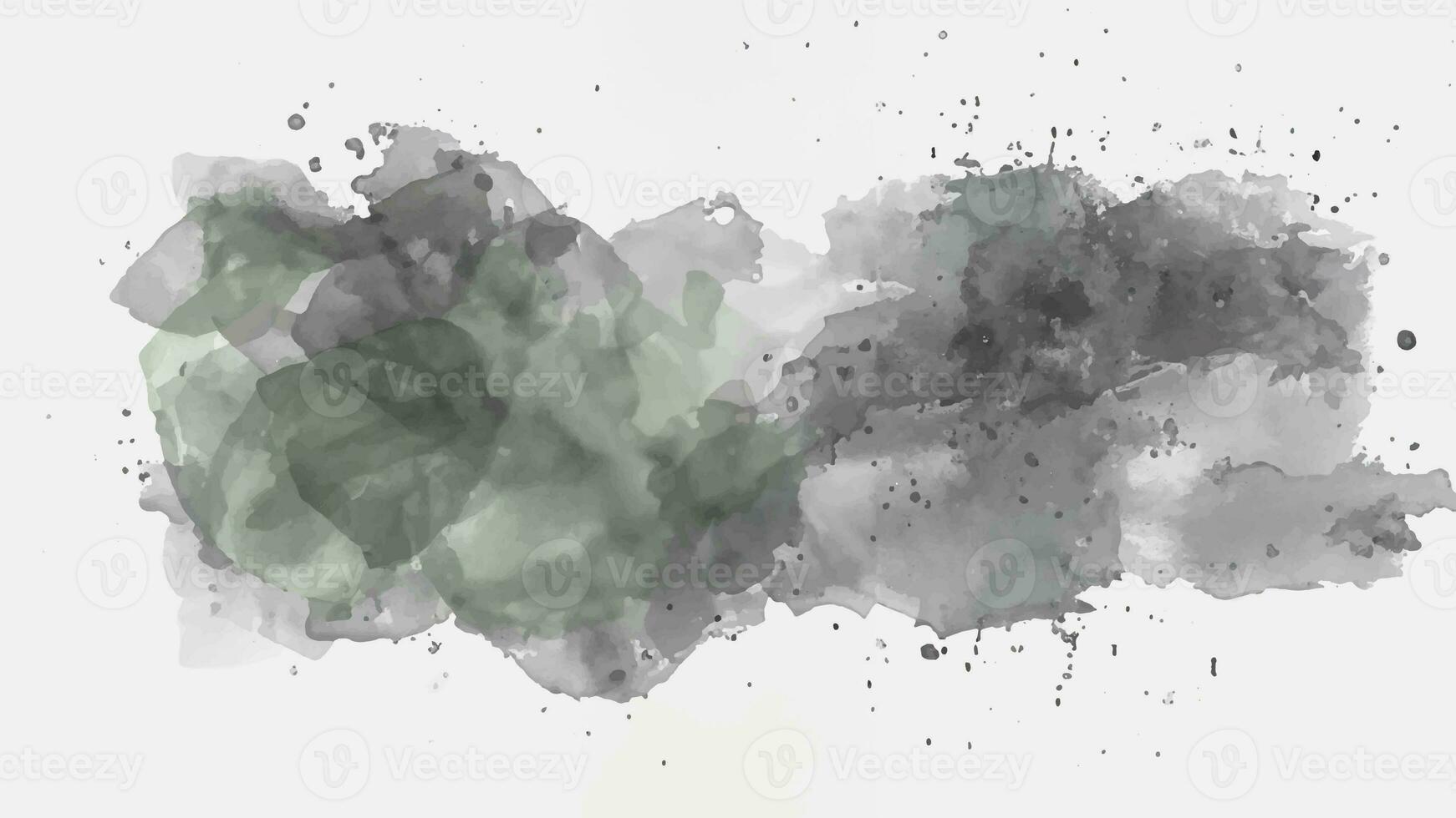 Isolated watercolor splatter stain colorful photo