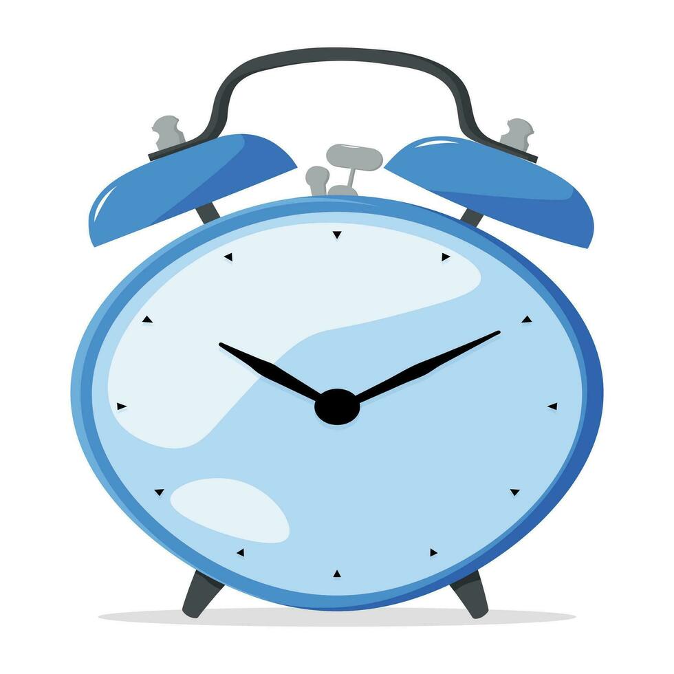 vector illustration. alarm clock